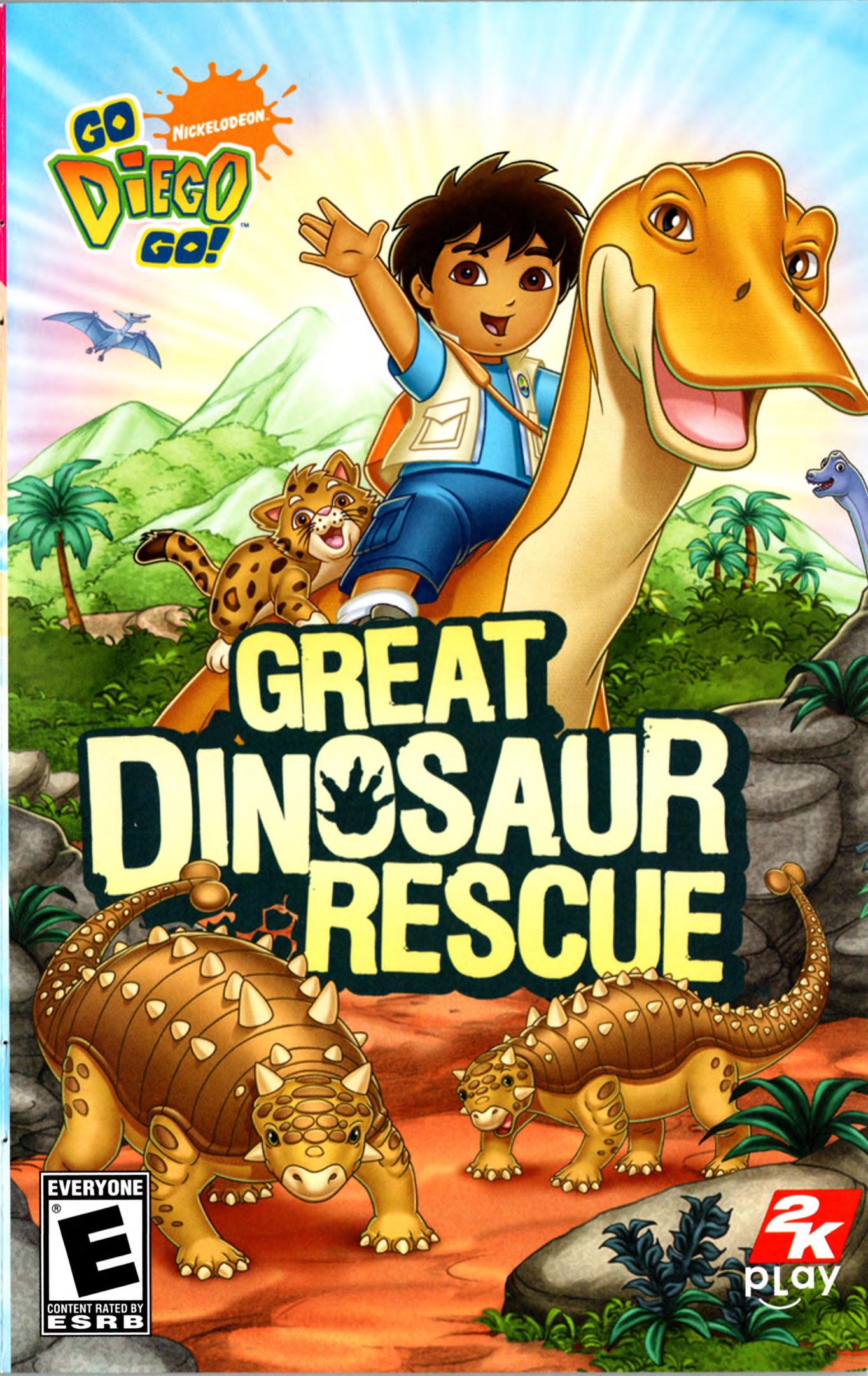 Go Diego Go Great Dinosaur Rescue (USA) : Free Download, Borrow, and  Streaming : Internet Archive